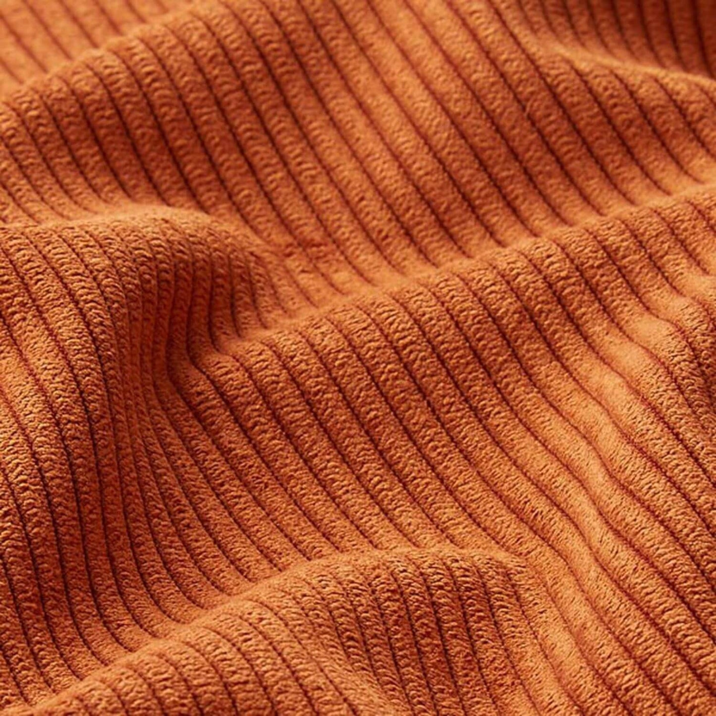 velours cotele terracotta pour trousse de toilette en velours cotelé made in france fait main Violette et Rose