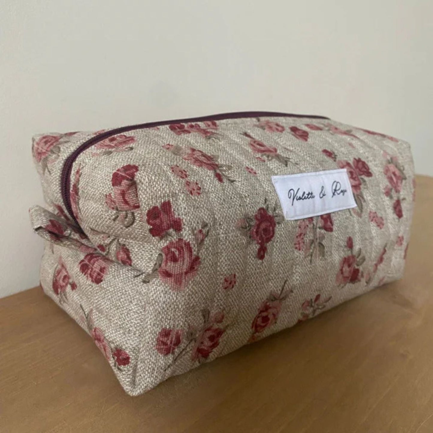 Trousse de toilette Rose Violette & Rose