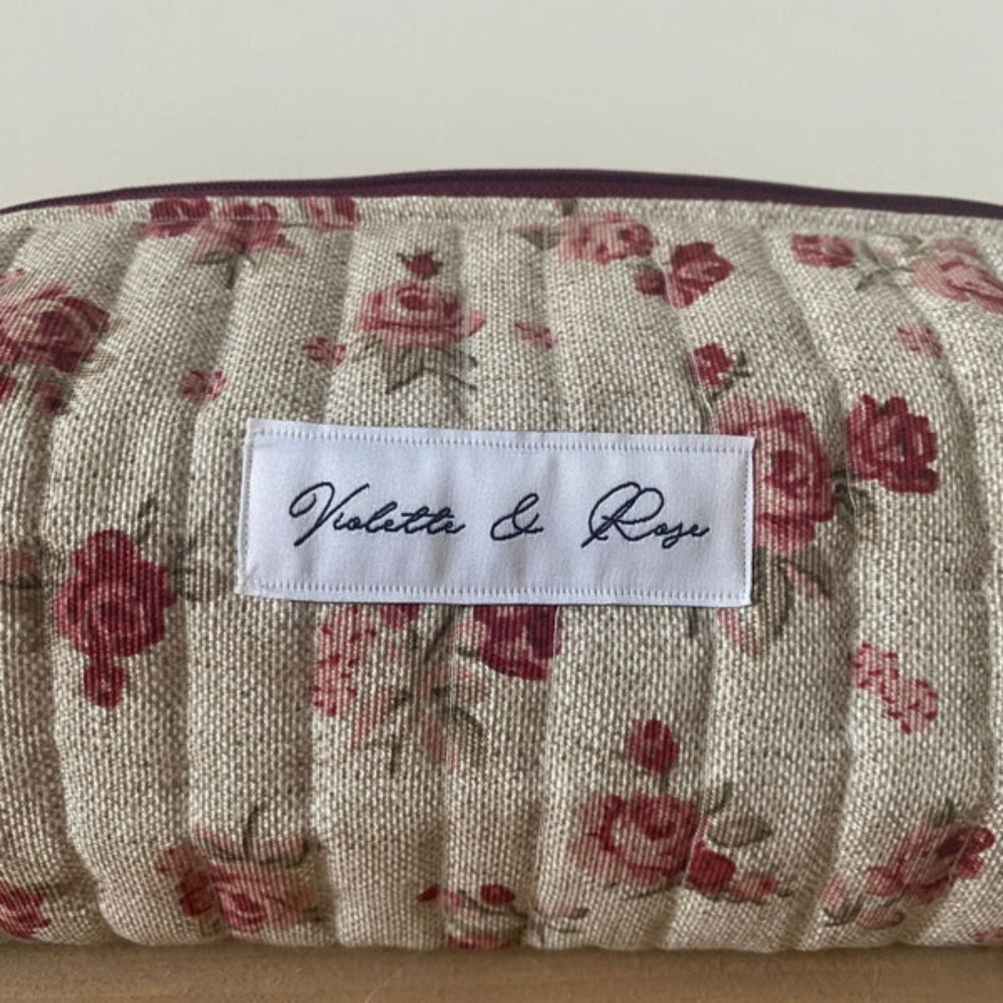 Trousse de toilette Rose Violette & Rose