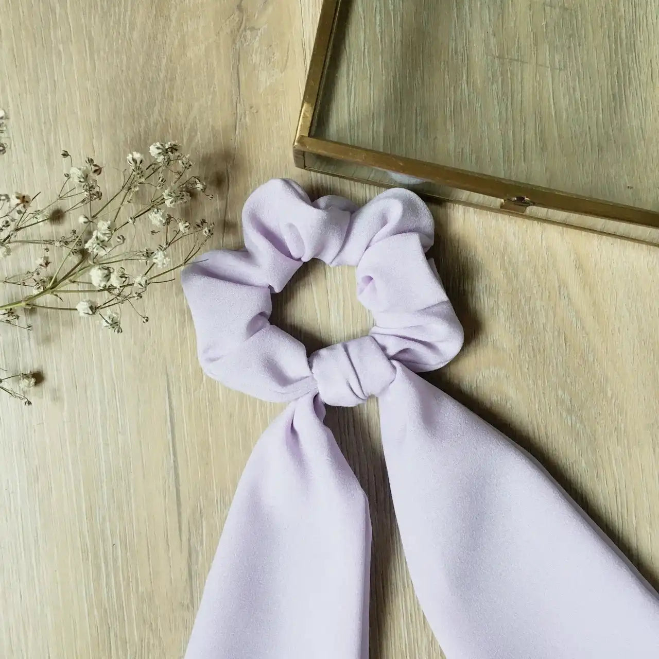 Foulchie lila Lyana - Violette & Rose - Accessoires pour cheveux