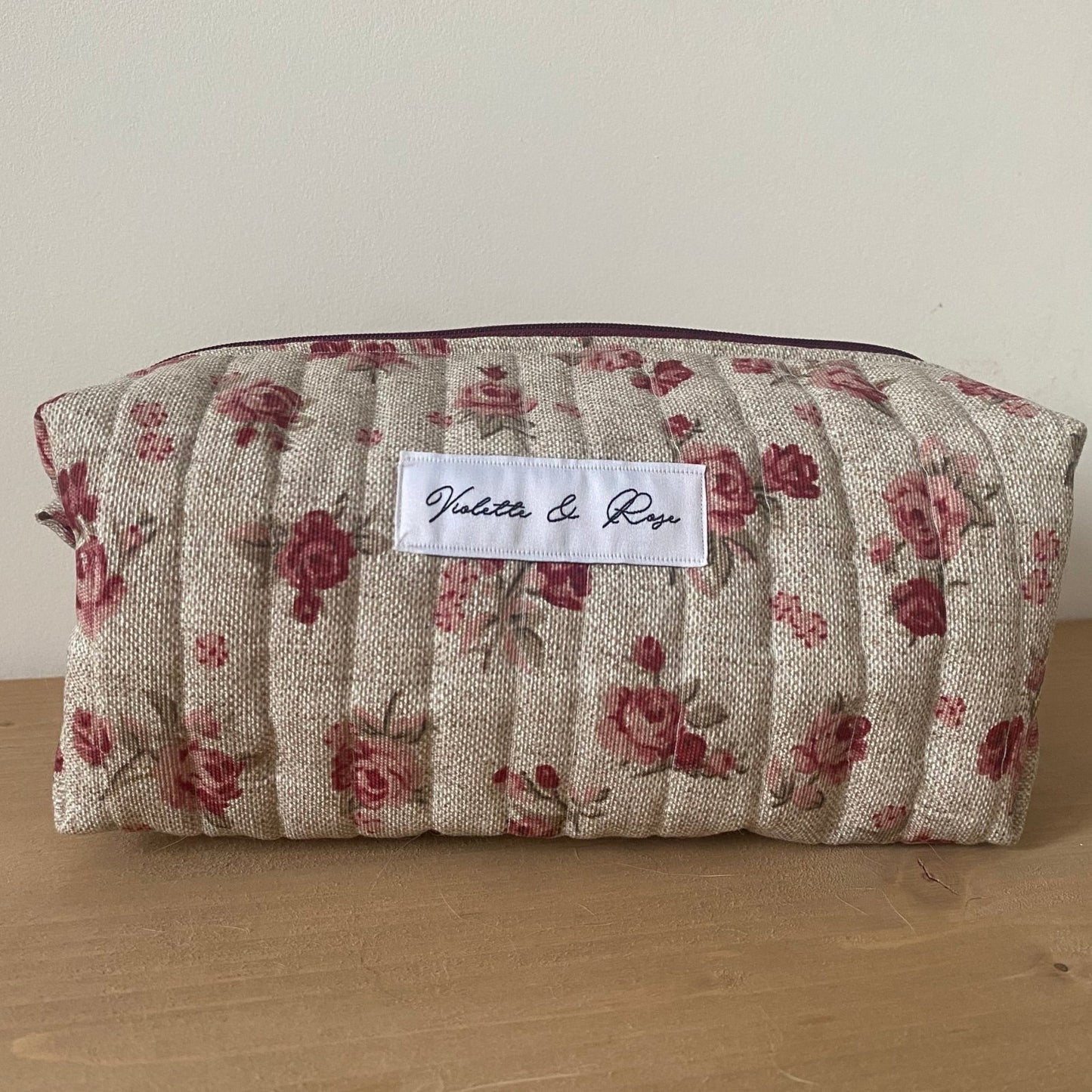 Trousse de toilette Rose - Violette & Rose - Accessoires pour cheveux