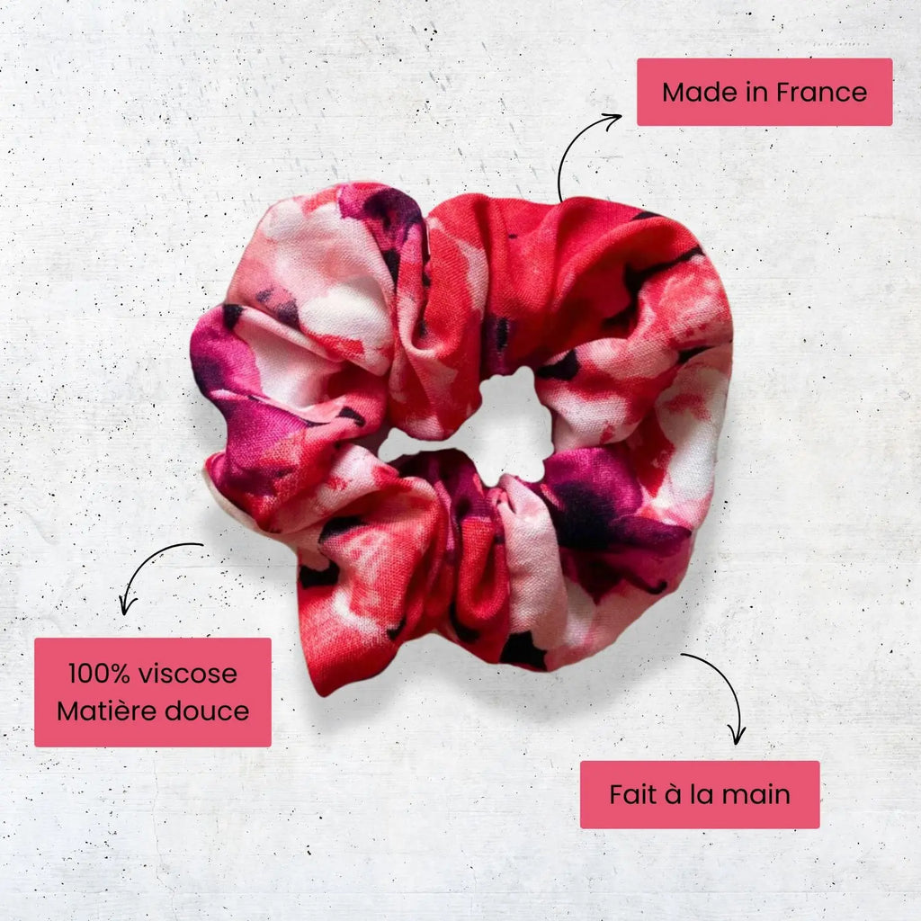 chouchou pour cheveux 100% viscose made in france