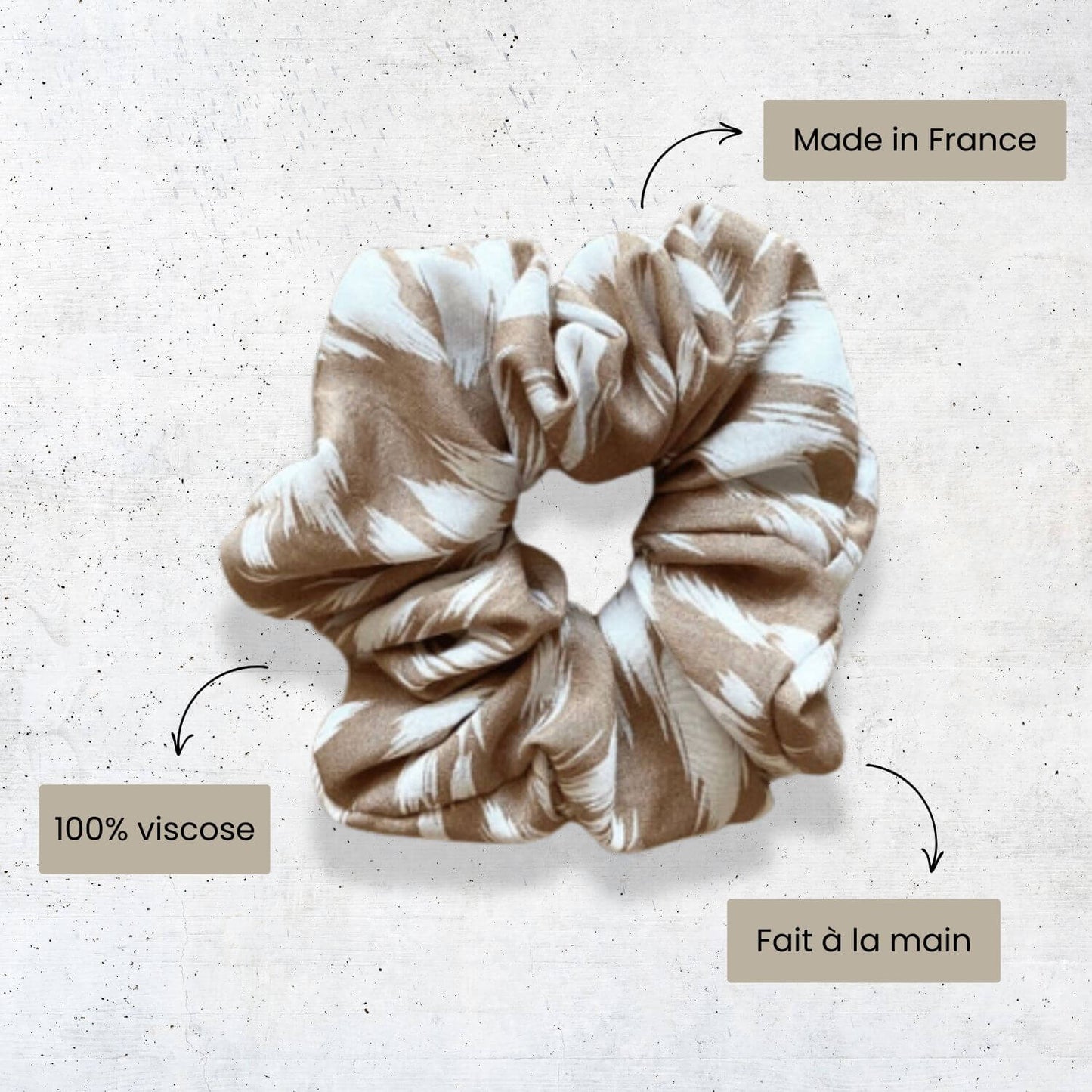 chouchou pour cheveux en viscose kate