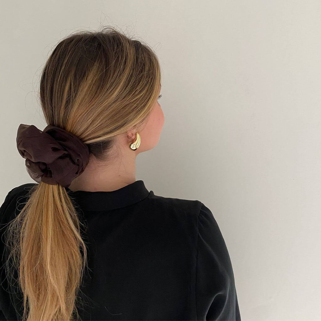 chouchou xxl coiffure cheveux