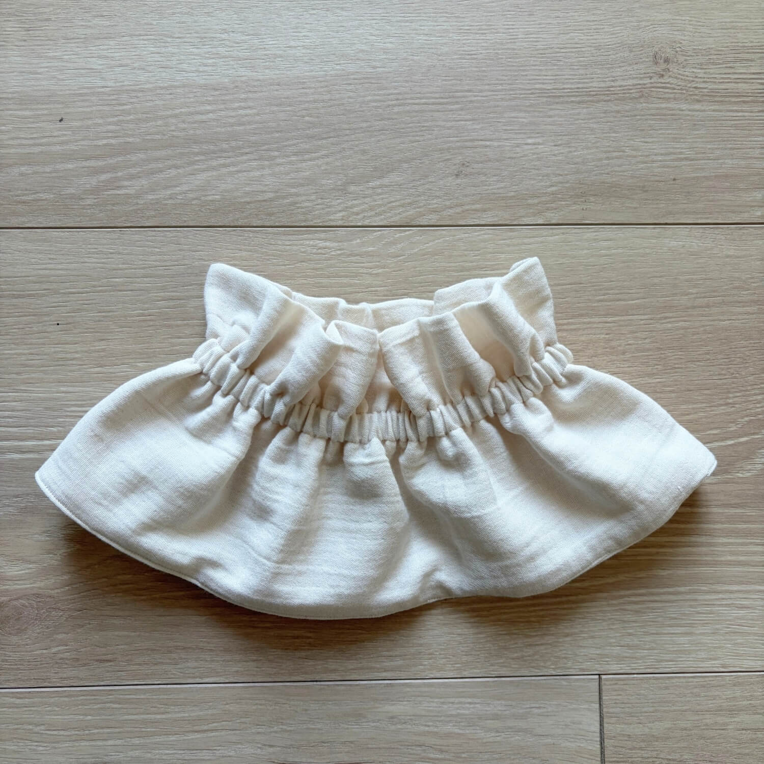 col amovible en gae de coton