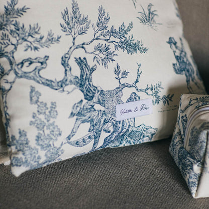 Toile de Jouy cushion cover