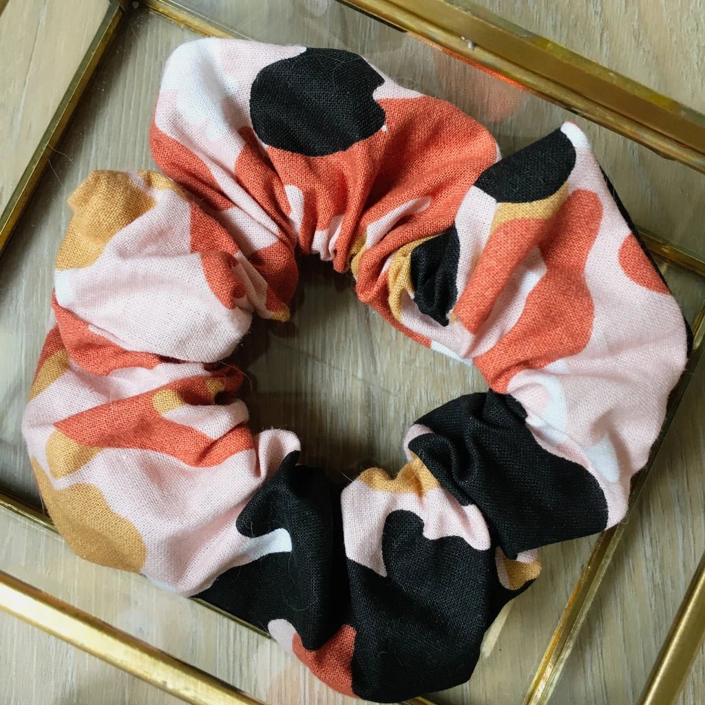 Chouchou cheveux camouflage Caroline - Violette & Rose - Accessoires pour cheveux