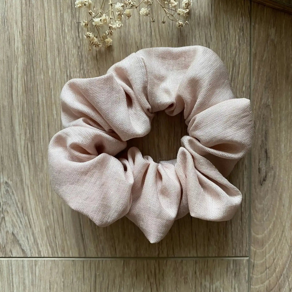 Chouchou cheveux lin & lurex Rosie - Violette & Rose - Accessoires pour cheveux