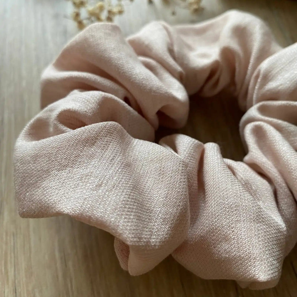 Chouchou cheveux lin & lurex Rosie - Violette & Rose - Accessoires pour cheveux