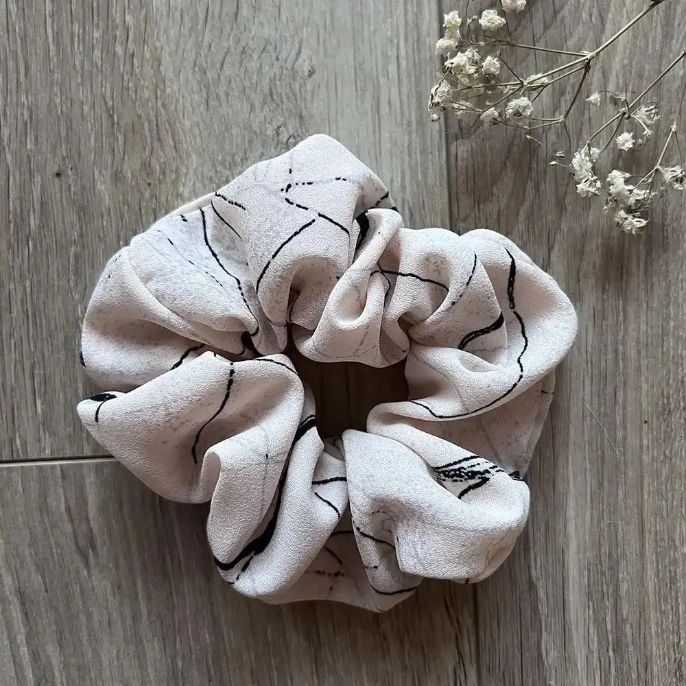 Chouchou cheveux rose pâle Brittany - Violette & Rose - Accessoires pour cheveux