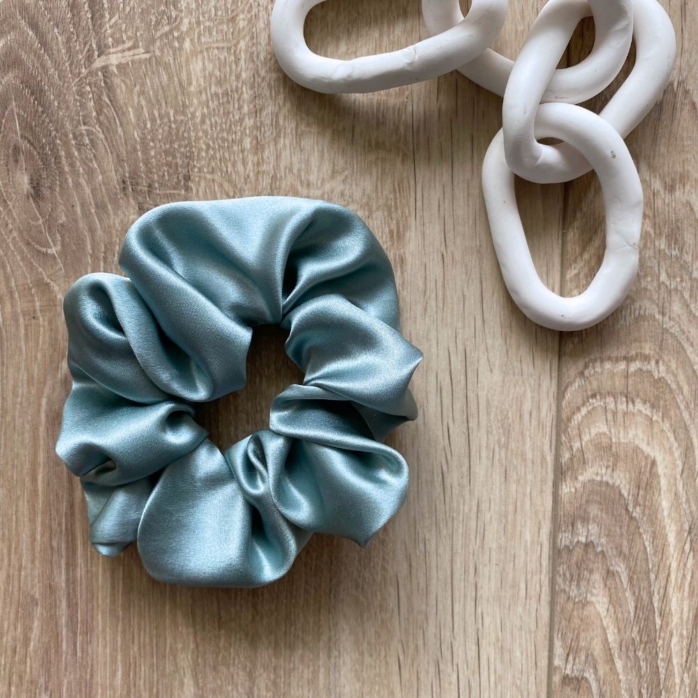 Chouchou en soie véritable Come - Violette & Rose - Accessoires pour cheveux